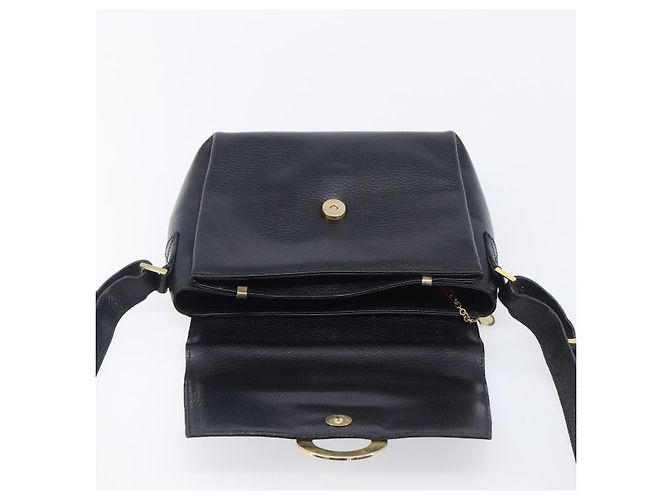 Céline CELINE Shoulder Bag Leather Black Gold Tone - vista 17