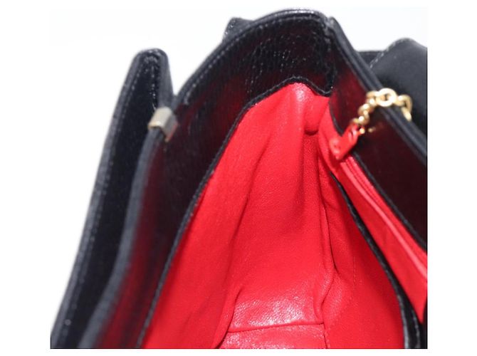 Céline CELINE Shoulder Bag Leather Black Gold Tone - vista 21