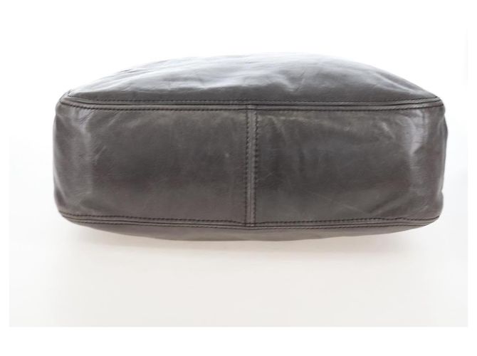Miu Miu Hand Bag Leather 2way Gray Gold - vista 5