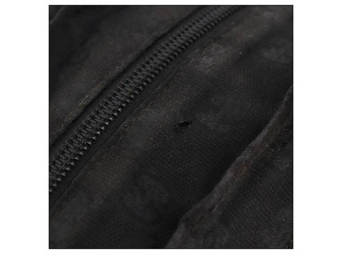 GUCCI GG Canvas Web Sherry Line Hand Bag Nylon Black 131228 - vista 7