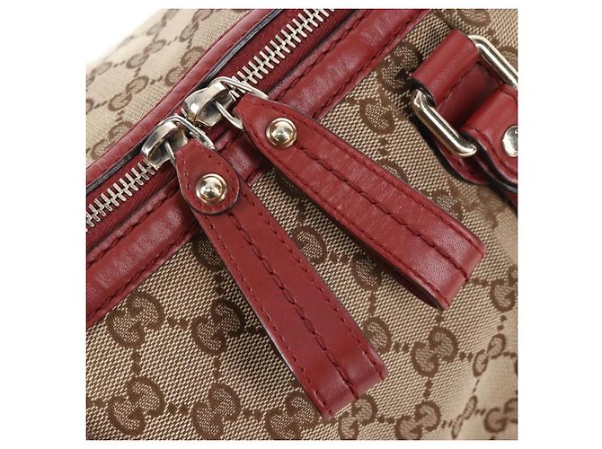 GUCCI GG Canvas Hand Bag 2way Beige Gold 247902 - vista 20