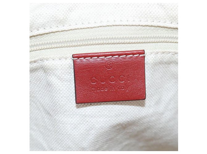 GUCCI GG Canvas Hand Bag 2way Beige Gold 247902 - vista 22