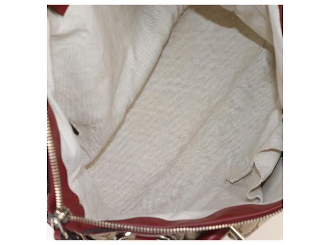 GUCCI GG Canvas Hand Bag 2way Beige Gold 247902 - vista 23