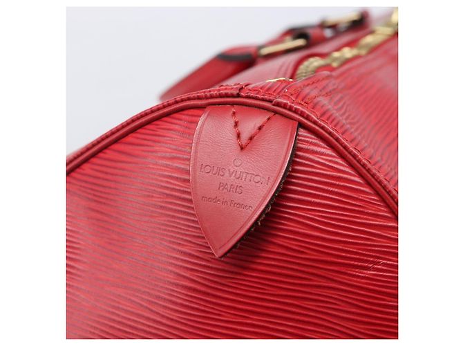 LOUIS VUITTON Epi Keepall 50 Boston Bag Red M42967 LV - vista 19