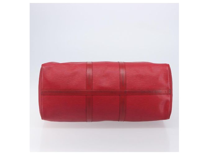LOUIS VUITTON Epi Keepall 50 Boston Bag Red M42967 LV - vista 5
