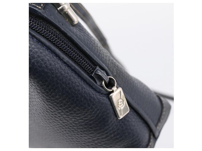 GUCCI Shoulder Bag Leather Navy Silver 007 37 4916 - vista 15