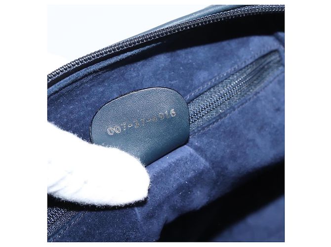GUCCI Shoulder Bag Leather Navy Silver 007 37 4916 - vista 22
