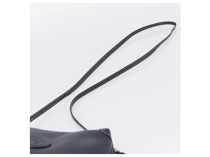 GUCCI Shoulder Bag Leather Navy Silver 007 37 4916 - vista 9