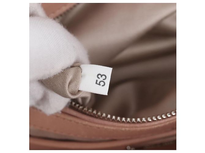Miu Miu Matelasse Hand Bag Leather 2way Pink Silver - vista 12