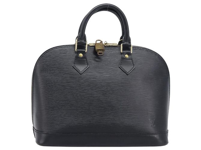 LOUIS VUITTON Epi Alma Hand Bag Noir Black M52142 LV - vista 13