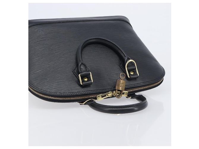 LOUIS VUITTON Epi Alma Hand Bag Noir Black M52142 LV - vista 6