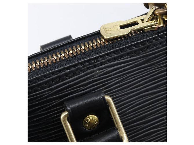 LOUIS VUITTON Epi Alma Hand Bag Noir Black M52142 LV - vista 9