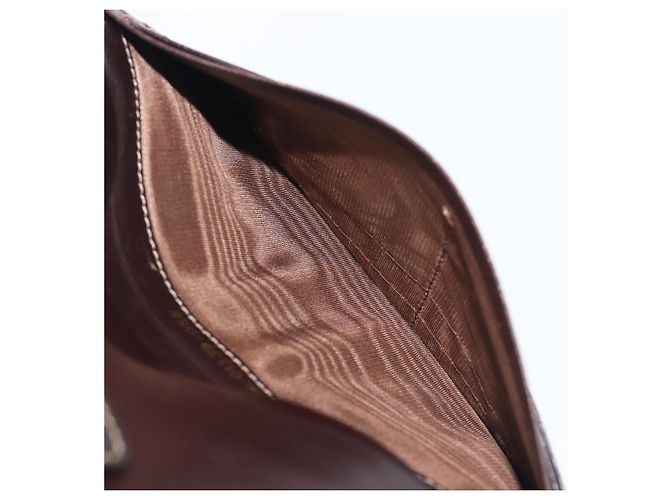 FENDI Zucca Canvas Long Wallet Brown - vista 17