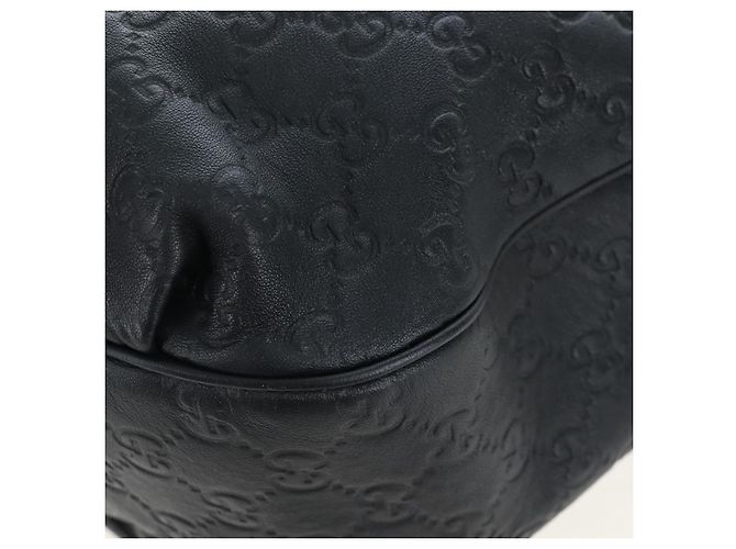 GUCCI GuccissimaGG Horsebit Chain Shoulder Bag Leather 2way 322226 - vista 17