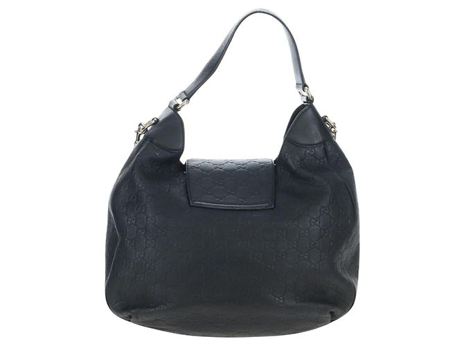 GUCCI GuccissimaGG Horsebit Chain Shoulder Bag Leather 2way 322226 - vista 3