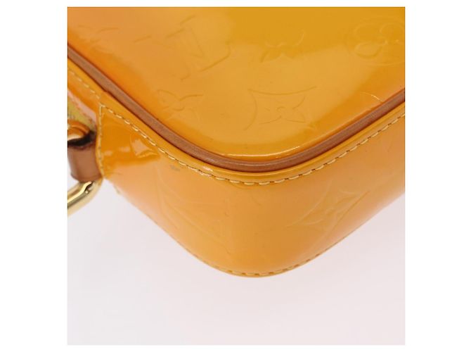 LOUIS VUITTON Monogram Vernis Christy MM Shoulder Bag Jaune M91108 - vista 18