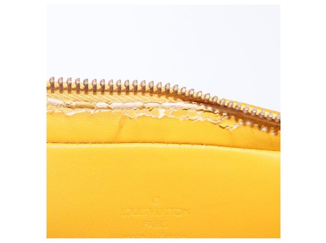 LOUIS VUITTON Monogram Vernis Christy MM Shoulder Bag Jaune M91108 - vista 23