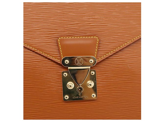 LOUIS VUITTON Epi Porte Documents Bandouliere Bag Zipangu M54468 LV - vista 19