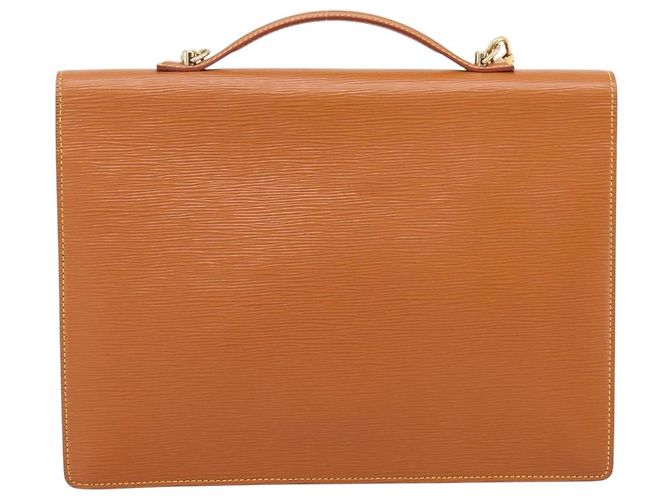 LOUIS VUITTON Epi Porte Documents Bandouliere Bag Zipangu M54468 LV - vista 2