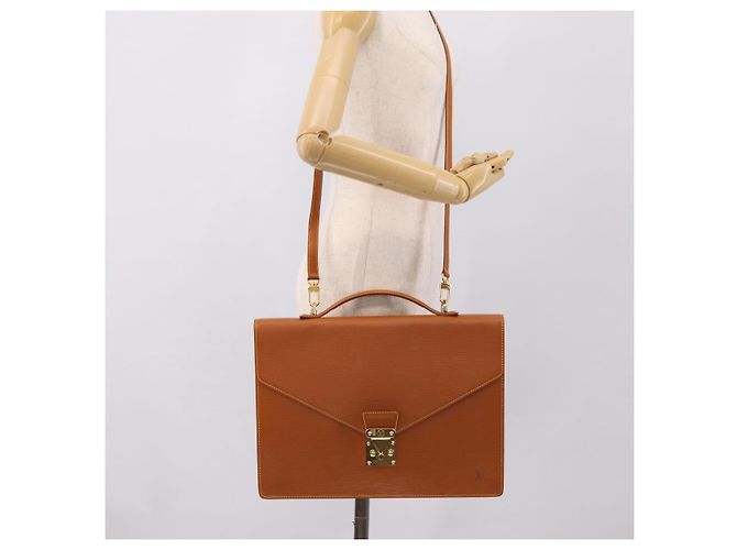 LOUIS VUITTON Epi Porte Documents Bandouliere Bag Zipangu M54468 LV - vista 25