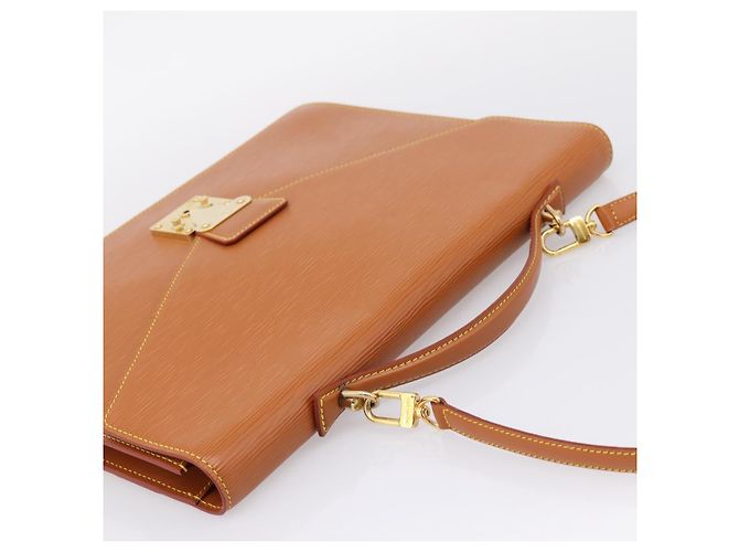 LOUIS VUITTON Epi Porte Documents Bandouliere Bag Zipangu M54468 LV - vista 6