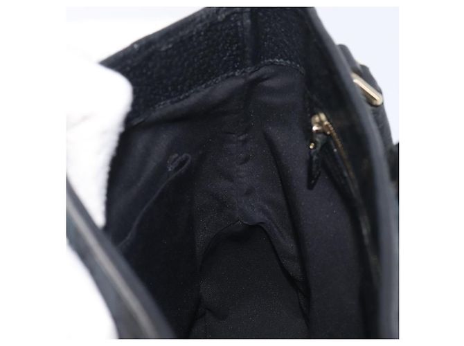 GUCCI GG Canvas Jackie Hand Bag Black Gold 145817 - vista 20