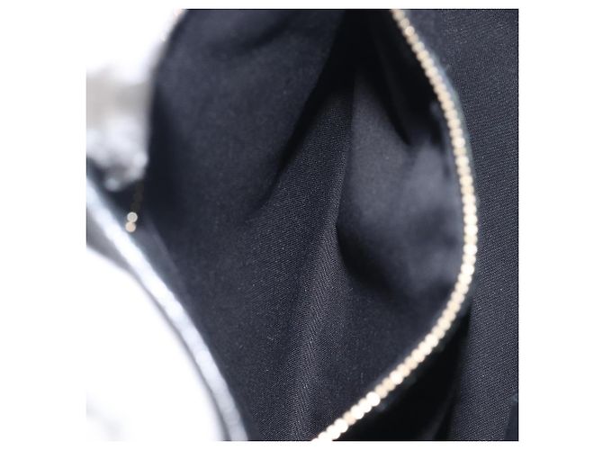 GUCCI GG Canvas Jackie Hand Bag Black Gold 145817 - vista 22
