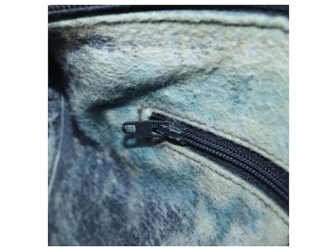 GUCCI GG Canvas Sherry Line Hand Bag Navy Gold 39 012 3841 - vista 24