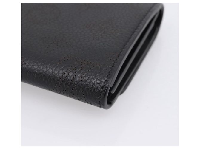 LOUIS VUITTON Mahina Portefeuille Iris Compact Wallet Noir M62540 LV - vista 10