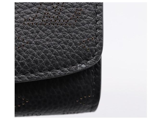 LOUIS VUITTON Mahina Portefeuille Iris Compact Wallet Noir M62540 LV - vista 12