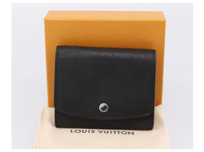LOUIS VUITTON Mahina Portefeuille Iris Compact Wallet Noir M62540 LV - vista 23