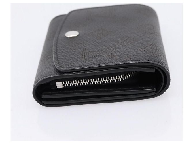 LOUIS VUITTON Mahina Portefeuille Iris Compact Wallet Noir M62540 LV - vista 5