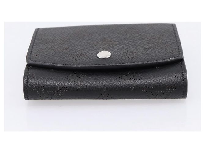 LOUIS VUITTON Mahina Portefeuille Iris Compact Wallet Noir M62540 LV - vista 7
