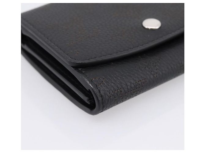 LOUIS VUITTON Mahina Portefeuille Iris Compact Wallet Noir M62540 LV - vista 9