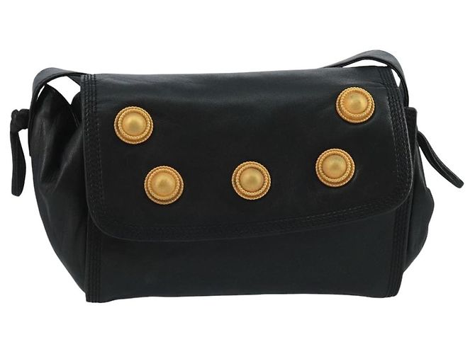 LOEWE Shoulder Bag Leather Black - vista 13