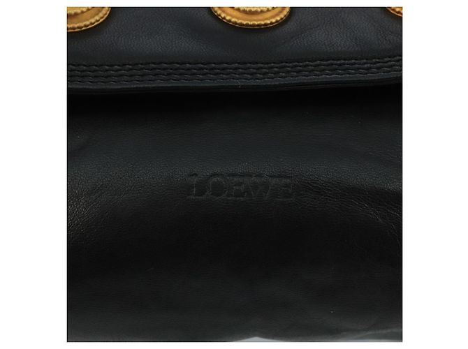 LOEWE Shoulder Bag Leather Black - vista 17