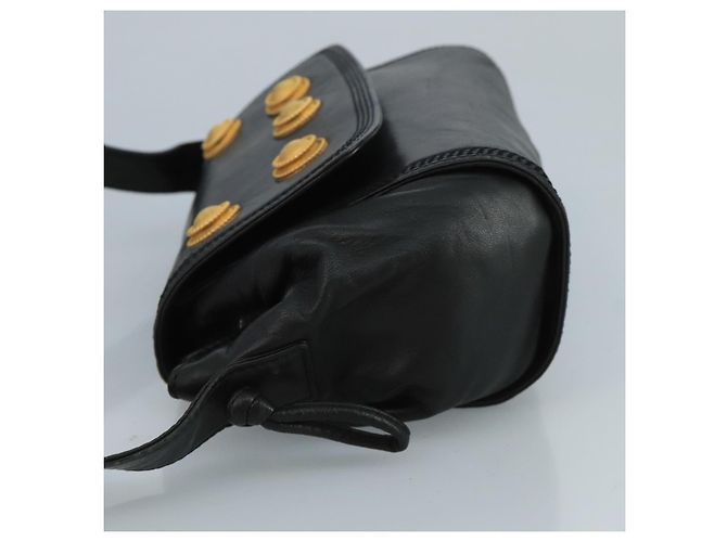 LOEWE Shoulder Bag Leather Black - vista 4