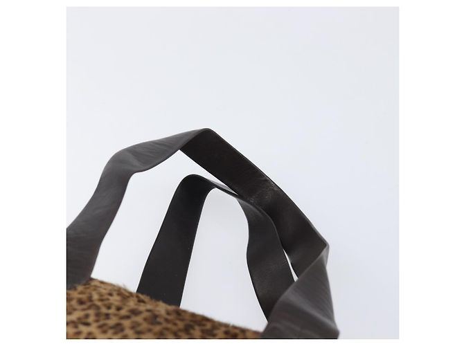 Bottega Veneta Tote Bag Harako leather Brown Silver - vista 8