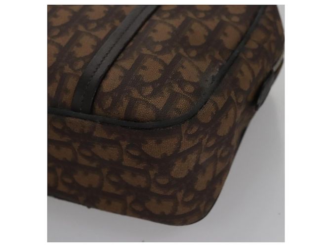 Christian Dior Romantic Trotter Canvas Shoulder Bag PVC Brown - vista 15