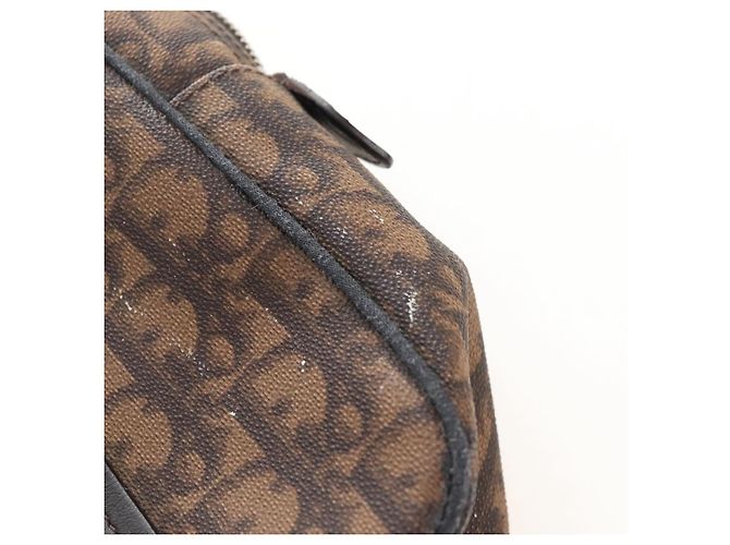 Christian Dior Romantic Trotter Canvas Shoulder Bag PVC Brown - vista 25