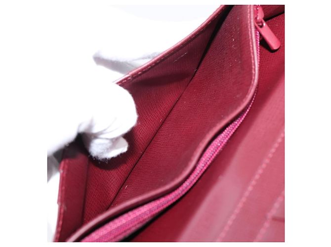 Cartier Long Wallet Leather Bordeaux Gold - vista 21