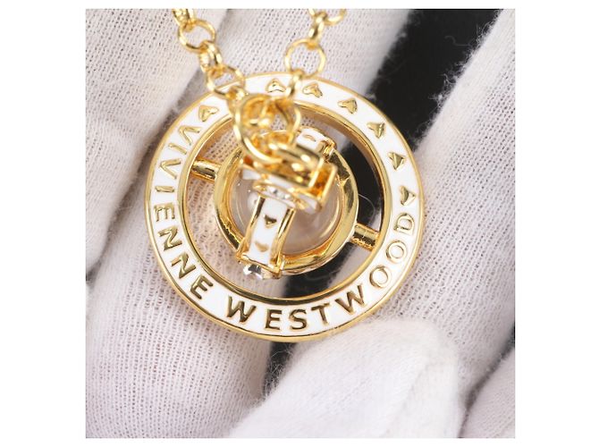 Collana Orb Dorata Vivienne Westwood - vista 4