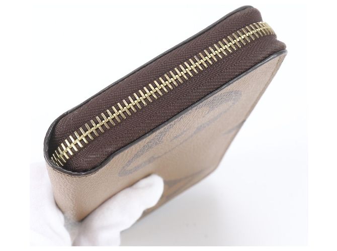 Portafoglio Zippy Louis Vuitton Monogram Giant Reverse - vista 4