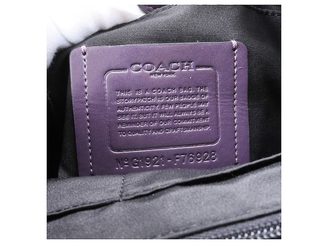 Coach Leather Multi-Functional Backpack - view 8
