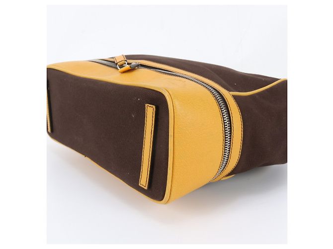 Borsa a tracolla Prada Canapa Cerniera Doctor Leather - vista 6