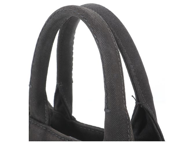 Borsa Tote Prada Canapa con logo triangolare - vista 2
