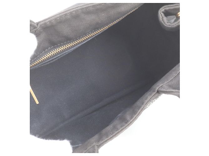 Borsa Tote Prada Canapa con logo triangolare - vista 7