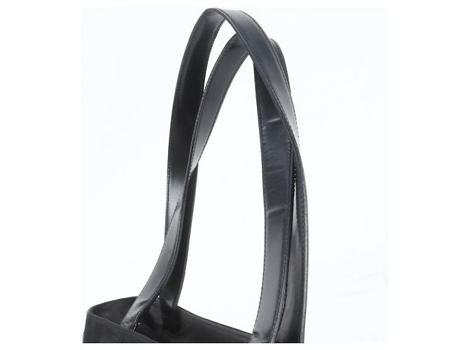 Borsa Tote Prada in nylon e pelle con logo Triangle - vista 2