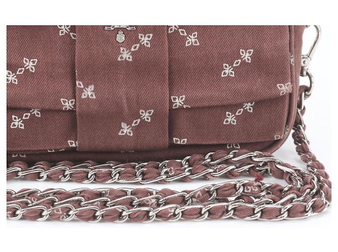 Borsa a tracolla con catena Prada - vista 2