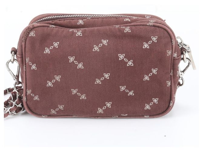 Borsa a tracolla con catena Prada - vista 3
